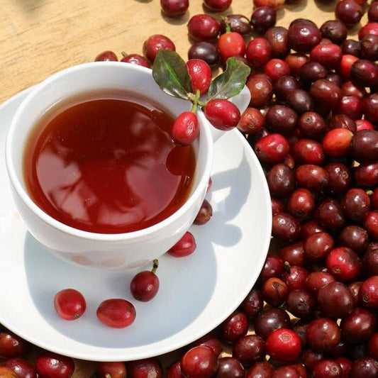 コーヒーの果実茶