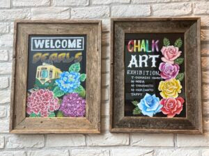 チョークアート展