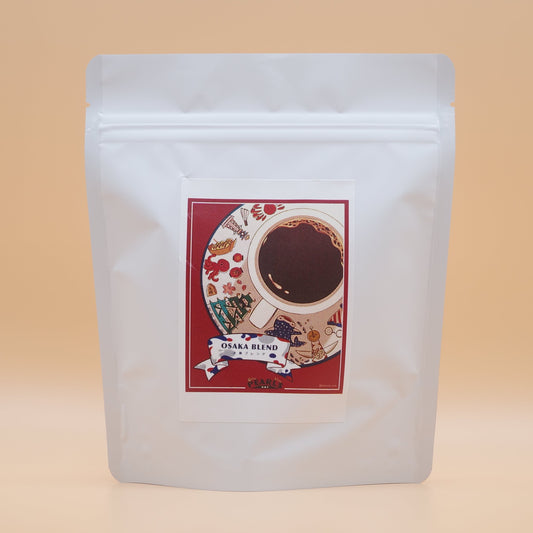 大阪ブレンド コーヒー豆の袋 100g（パールズ）
